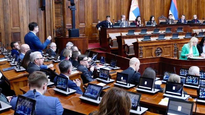 Danas nastavak sednice